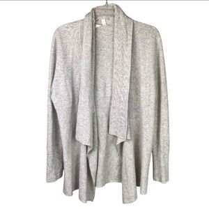 Nordstrom Collection 100% cashmere cardigan in Oatmeal M